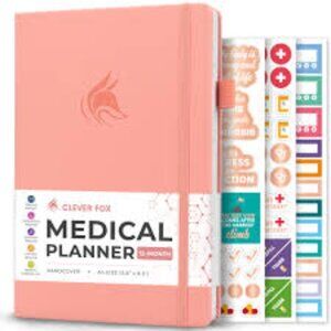 Clever Fox Large Medical Planner 12-Month